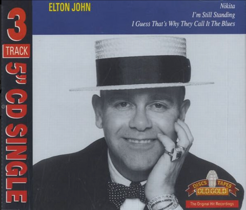 Elton John 3 track 5" UK CD single - Used