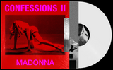 Madonna - Confessions II (Indie Exclusive, Colored Vinyl, White, Alternate Cover + 5  Photo print cards) LP - New (Pre-Order)
