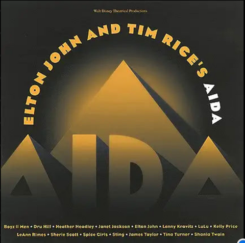 Elton John and Tim Rice's AIDA (Various) CD - Promo - New