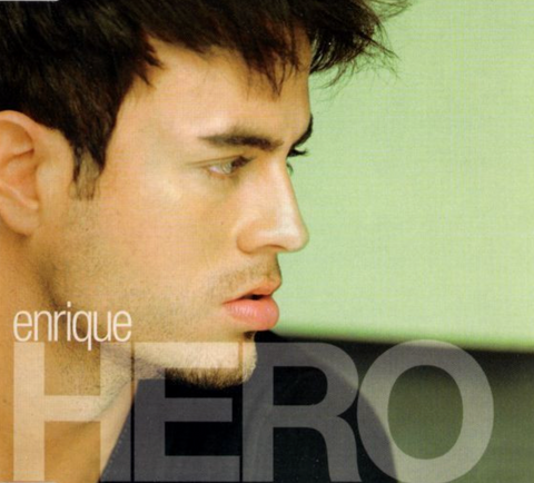 Enrique Ingelsias - HERO (Promo  1-track CD single) used