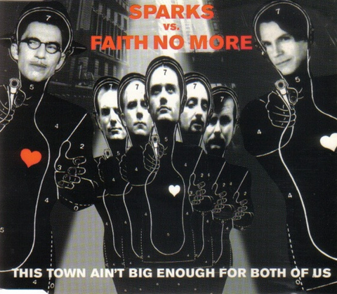 Sparks vs Faith No More - This Town Ain't Big Enough For Both Of Us (Import) CD single - Used