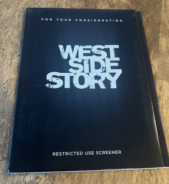 West Side Story 2021  (FYC) Emmy PROMOTIONAL ONLY DVD -