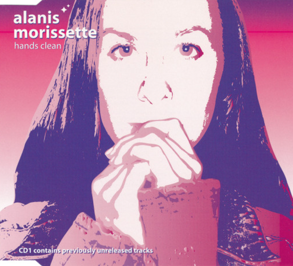 Alanis Morissette - Hands Clean + 2 B-sides  - Import CD Single  (Used)