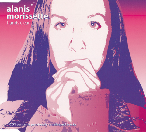 Alanis Morissette - Hands Clean + 2 B-sides  - Import CD Single  (Used)
