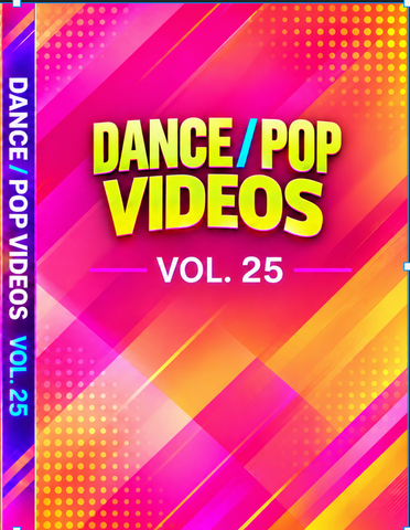 Dance Videos vol. 25  (DV25) 29 Music videos
