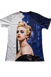 Madonna - TRUE BLUE rayon shirt (Men's XL)