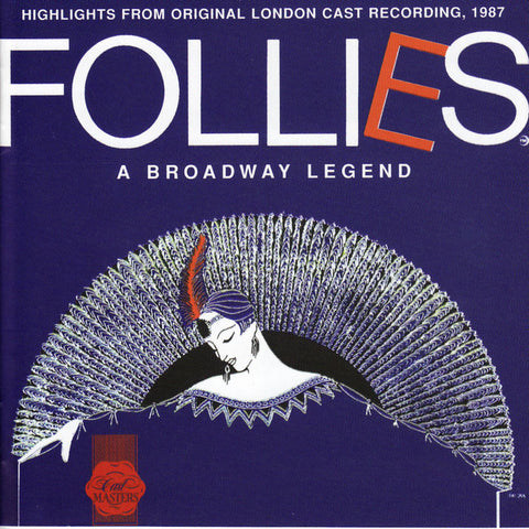 Follies - A Broadway Legend London Cast Recording 1987 CD - Used