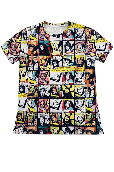 Madonna - BURNING UP mens XL Short sleeve shirt