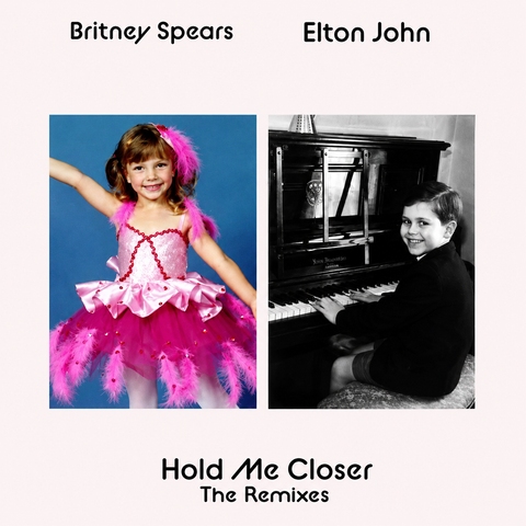 Elton John & Britney Spears - Hold Me Closer: The Remixes CD Single (DJ Import)