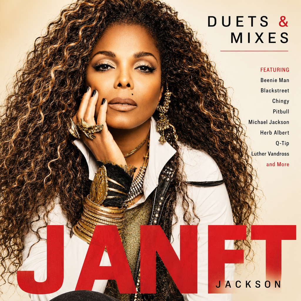 Janet Jackson - Duets & Mixes CD – Borderline MUSIC Janet Jackson - Duets & Mixes CD – Borderline MUSIC