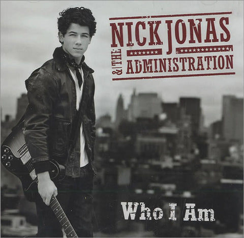 Nick Jonas & The Administration – Who I Am (PROMO CD single) Used