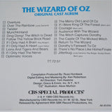 The Wizard Of Oz - The Original Cast Album CD - Used