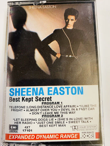 Sheena Easton  -Best Kept Secret - Cassette Tape - Used