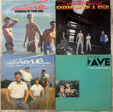 Seventh Avenue - 4 original Import 12" singles LP Vinyl - Used