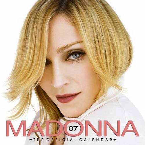 Madonna 2007 Official Calendar NEW – Borderline MUSIC