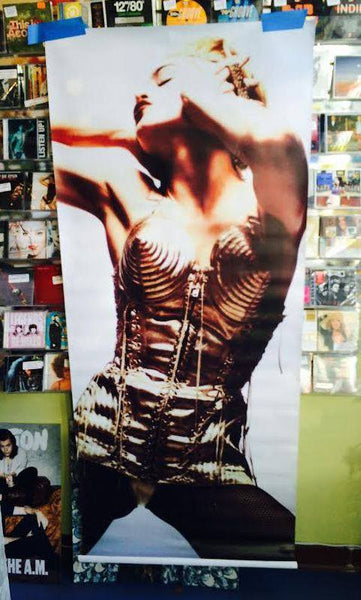 Madonna - BLOND AMBITION 6ft vinyl banner