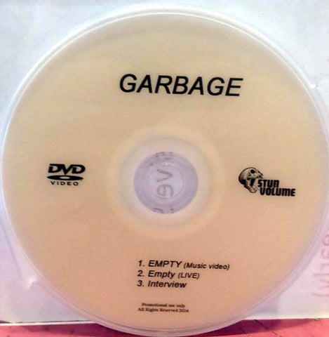 Garbage - Empty Music Video Single - DVD