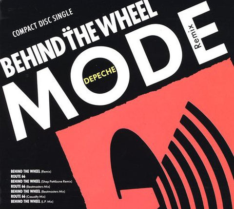 Depeche Mode -- Behind The Wheel / Route 66 (US Maxi- CD single) Used
