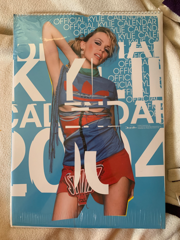 Kylie Minogue - 2004 Import Official Calendar  New/sealed