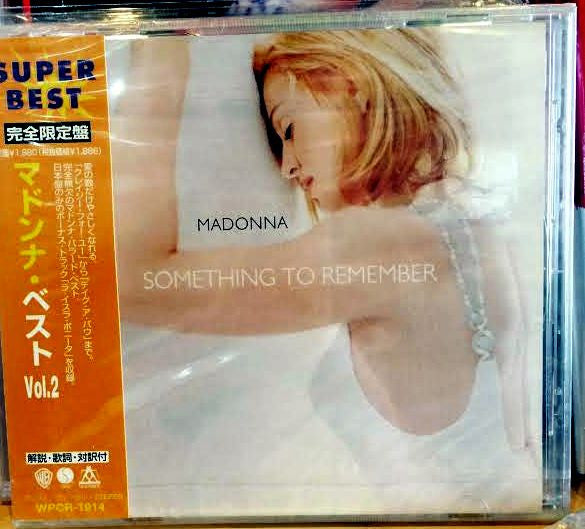 Madonna -  Something To Remember + Bonus track (JAPAN CD)