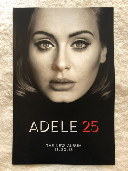 Adele - 25 - Promo Poster