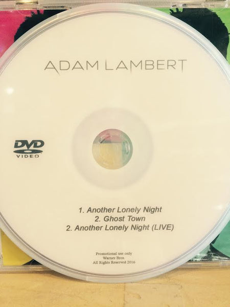 Adam Lambert DVD music videos + LIVE (NTSC)
