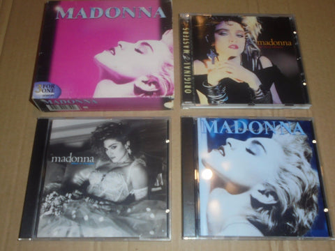 Madonna - 3 For One Import Box Set (1st Album, Like A Virgin, True Blue) CD