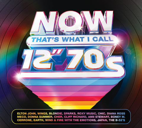 NOW That's What I Call 12" 70s (4XCD) 12" & Extended Mixes - Import CD - New