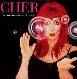 CHER - All Or Nothing / Dove L'Amore (US maxi-CD single) Used