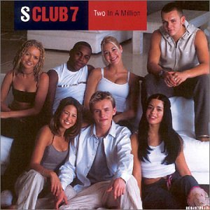 S CLUB 7 - Two In A Million - Remix CD single - Used