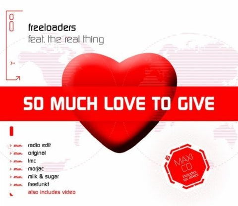Freeloaders ft: The Real Thing:  So Much Love To Give (Import CD single) Used