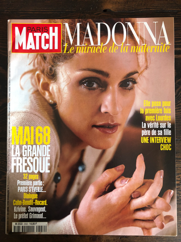 Madonna - Paris Match Magazine - 1998