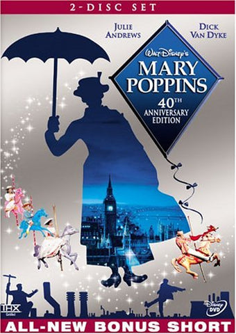 Mary Poppins (40th Anniversary Edition) 2 Disc set DVD - Used