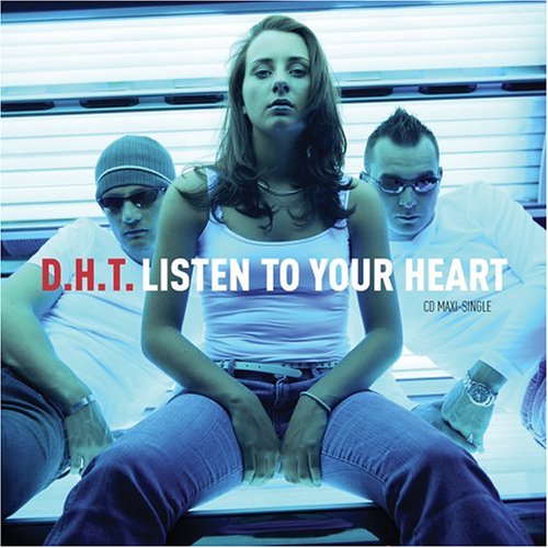 D.H.T ft: Edmee' Daenen - Listen To Your Heart (US Max-single) CD -- Used