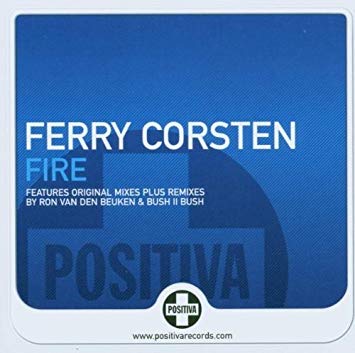 Ferry Corseten - FIRE (Remix) CD maxi single - Used