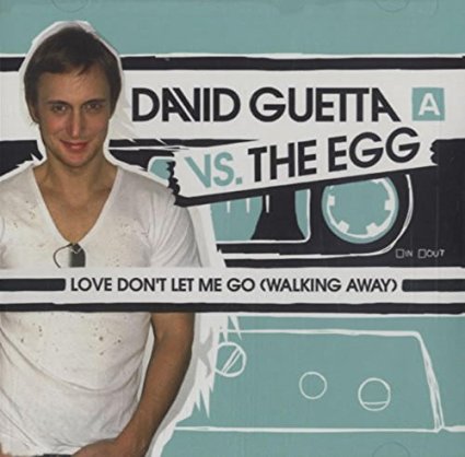 David Guetta vs The Egg - Love Don't Let Me go (Walking Away) CD single -Used
