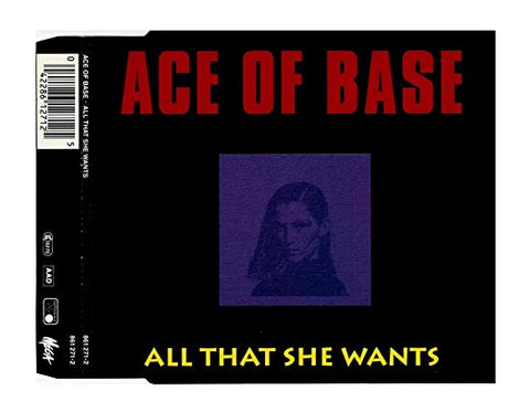 ACE OF BASE - All That She Wants (Import CD single) Used