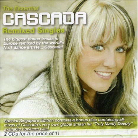 CASCADA REMIXED SINGLES    2 CD set (NEW)