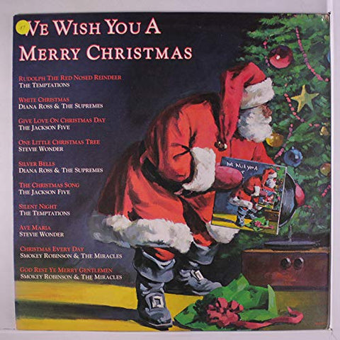 We Wish You A Merry Christmas 1978 (Various Motown Artist) LP Vinyl - Used