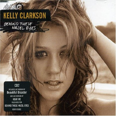 Kelly Clarkson - Behind These Hazel Eyes CD single (IMPORT) - used