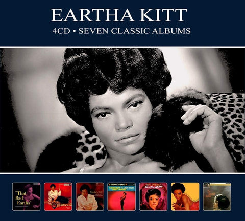 Eartha Kitt - Seven Classic Albums on 4CDs (Import) new