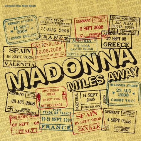 MADONNA Miles Away (USA Maxi Single) CD NEW