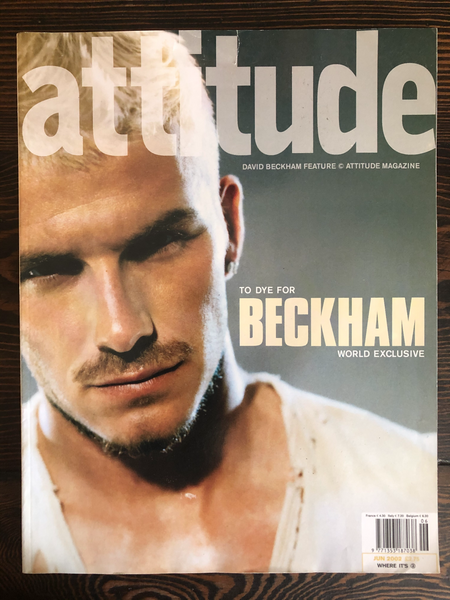 David Beckham - Attitude Magazine - 2002