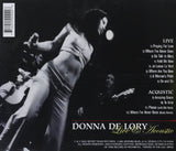 Donna De Lory - Live & Acoustic CD  (Sale)