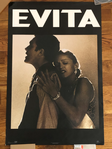 Madonna - 1996 - Evita Movie Poster - Print 23x35 - Used - Borderline Music