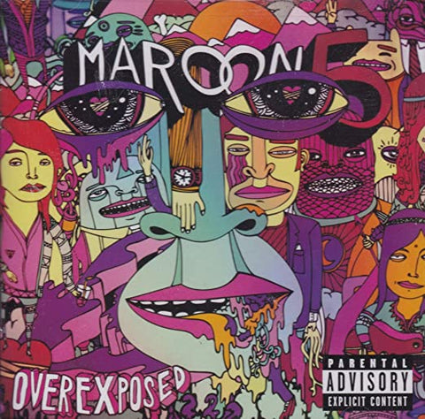 Maroon 5 -- Overexposed + 5 bonus  tracks + remixes  CD - Used