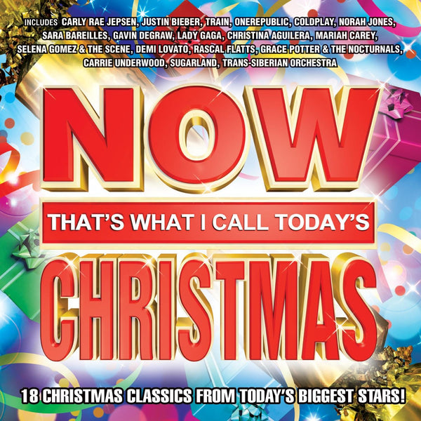Now That's What I Call Today's Christmas (Various:GaGa, Carly Rae Jepsen, Selena, Demi ++) CD - New