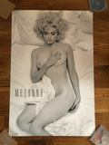 Madonna - Nude / In Bed Smoking Bad Girl 17X26 - 1992 Poster