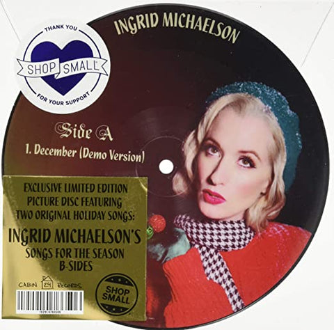 Ingrid Michaelson --  Songs for the Season  7" Picture Disc -