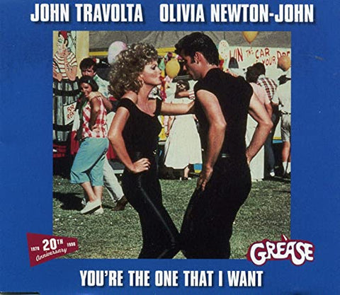 Olivia Newton-John ---- You're The One That I Want UK CD single - Used